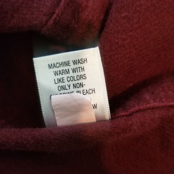 SONOMA " LIFE &STYLE" PETITE STRETCH SIZE PXL. BURGANDY. COTTON, SPANDEX BLAZER - Picture 8 of 15